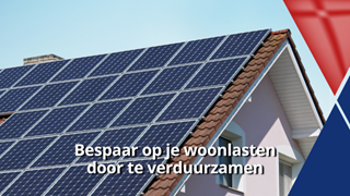 Besparen door verduurzamen